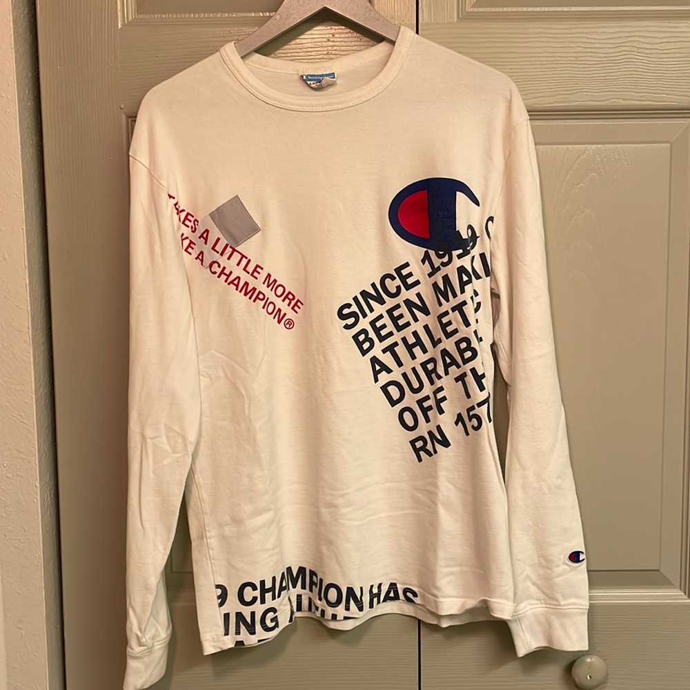 1970s Champion Blue Bar tag long sleeve